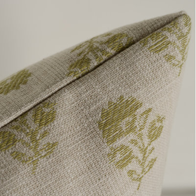 Hamachi Cotton Throw Pillow