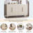Ayka Sideboard with Adjustable Shelves and 4 Doors Fluted Panel-384961229-349803402