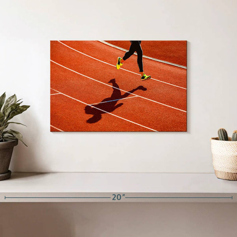 Levitating Runner, 8" H x 12" W
