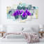 Orchid - 5 Piece No Frame Print on Canvas-368601882