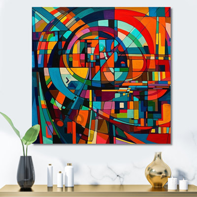 " Orange Forces In Motion "