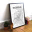 Nashville City Map - No Frame Print-1733887103-1733887096
