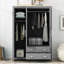 Garde-robe de rangement