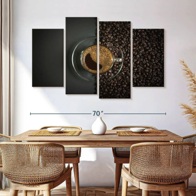Yarlin Simple Coffee, 42" H x 68" W