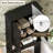 Cozy Design Over The Toilet Storage with Doors And Open Shelves-103237401-135574065