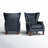 Ameliah Genuine Leather Wingback Chair-211250891