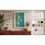 Bamboo in Teal Japandi - Wrapped Canvas-1579515897-1579515903