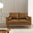 Reisterstown 57'' Faux Leather Loveseat
