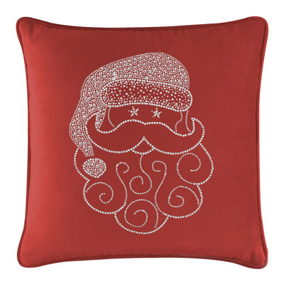 Coussin Sparkles Home Conception de Noël des Fêtes | Insertion de plumes | Lavable à la machine