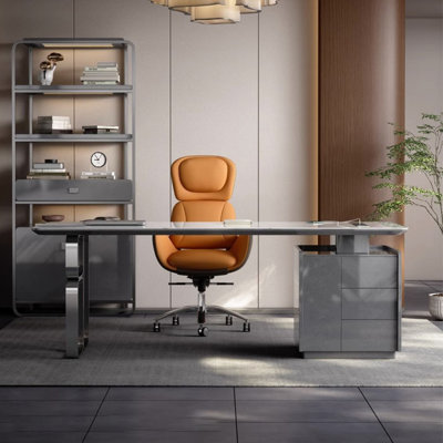 Sintered Stone+Solid + Manufactured Wood+Stainless Steel desks