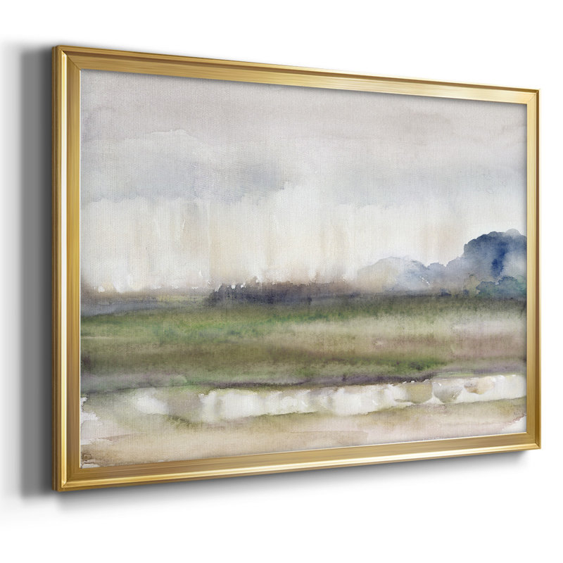 Autumn Rain, reproduction d'art sur toile, H 18 po x l 26 po x P 1,5 po, Or
