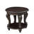 22'' Two Tone Round End Table,Solid Wood Sofa Side Table With Shelf,Living Room Corner Table Easy Assemble-2135276136-2116162804