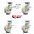 Kingpinless Swivel Caster