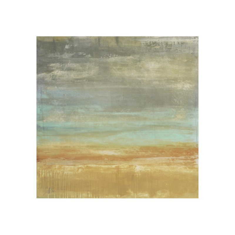 Banks par Maeve Harris - impression, Or à la main, H 54 po x l 54 po