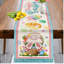 Chemin de table rectangulaire en polyester Frens