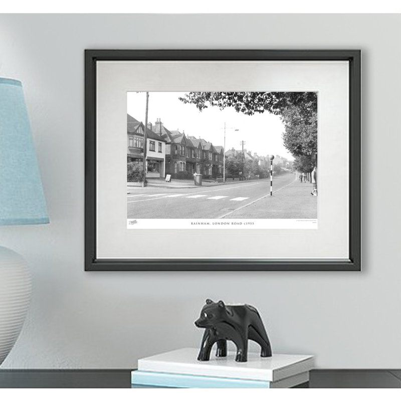 Rainham, London Road C1955 by Francis Frith - Single Picture Frame Print, 40cm H x 50cm W x 2.3cm D