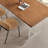 Floating Ash Dining Table 4 - Person Double Pedestal Dining Set-101918931