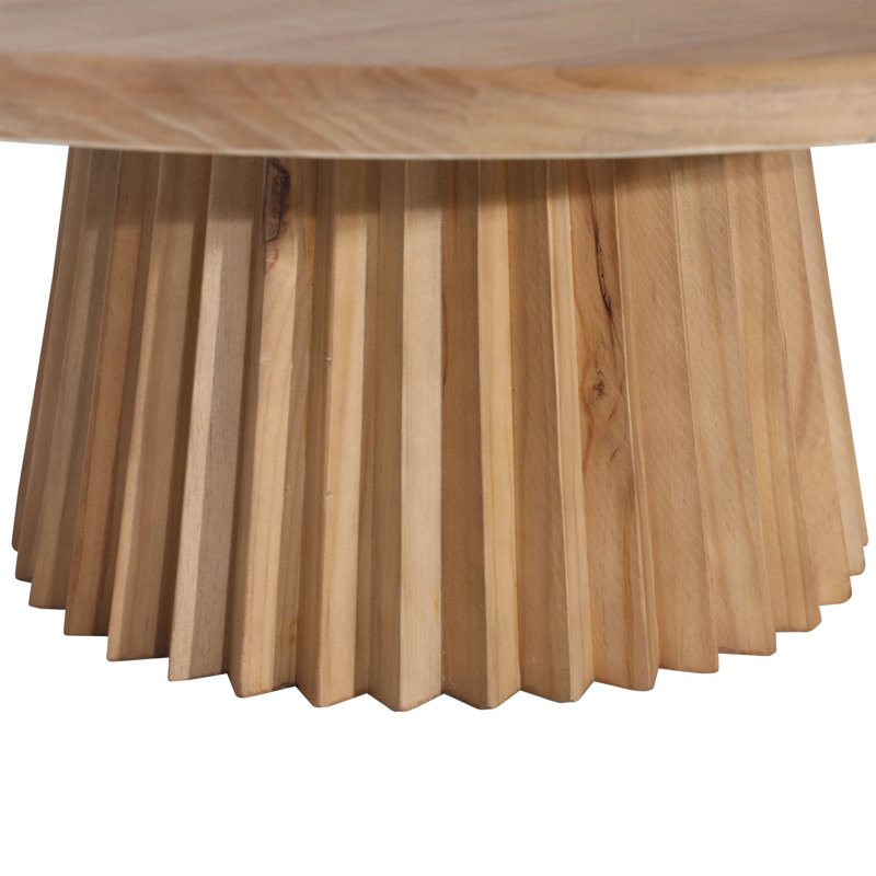 Leta Solid Wood Single Coffee Table