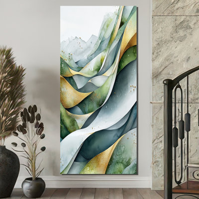 Grados Nature Whispers Of Hard Edge, peinture I - art mural abstrait