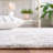 Abstract Hand Tufted Wool With Cotton Cloth Backing Floral Rug-389247713