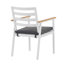 Outdoor Patio Dining Armchair with Cushion