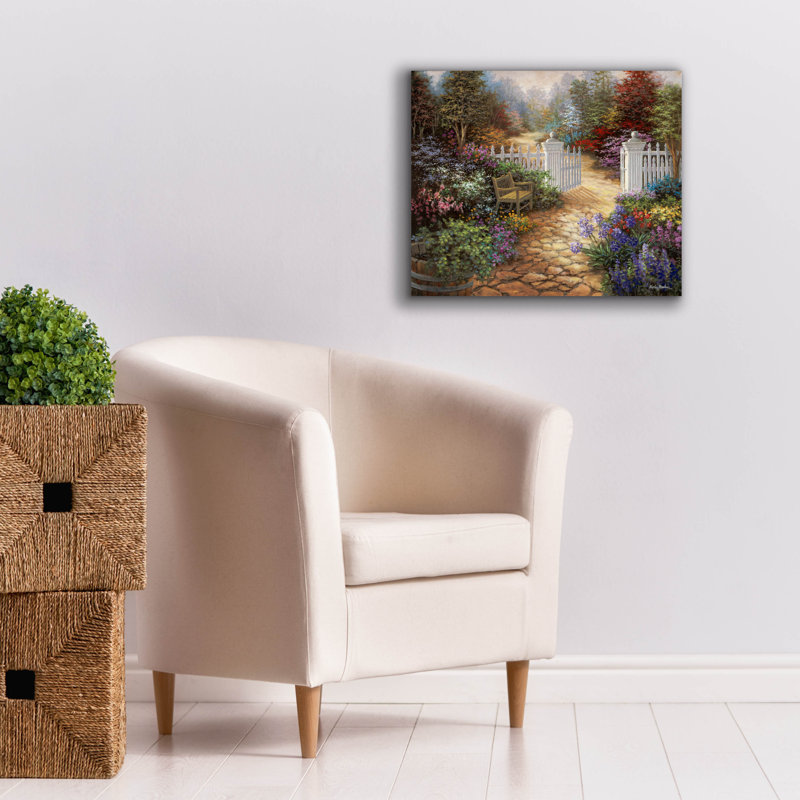 Epic Graffiti 'Gateway To Enchantment' by Nicky Boehme Canvas Wall Art, 24" x 20", 20" H x 24" W