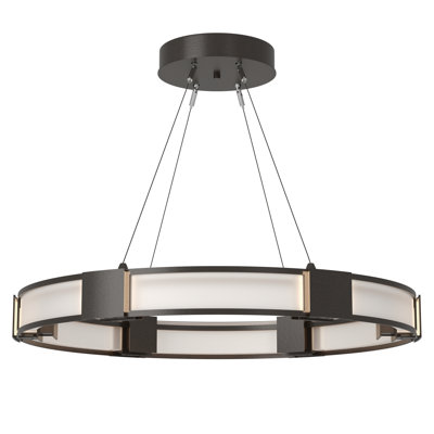 Aura Glass Ring Chandelier