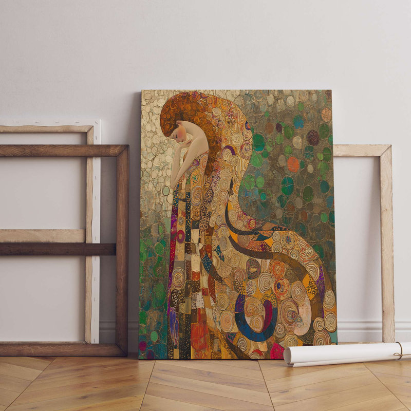 Stunning Decorative Canvas Painting, 19.7 x 27.6 inches | 100% Canvas with 100% Wooden Frame (Thickness: 0.8 x 1.2 inches) | Perfect for Living Room, Bedroom, or Office Decor, Elegant Art Piece for Any Space
