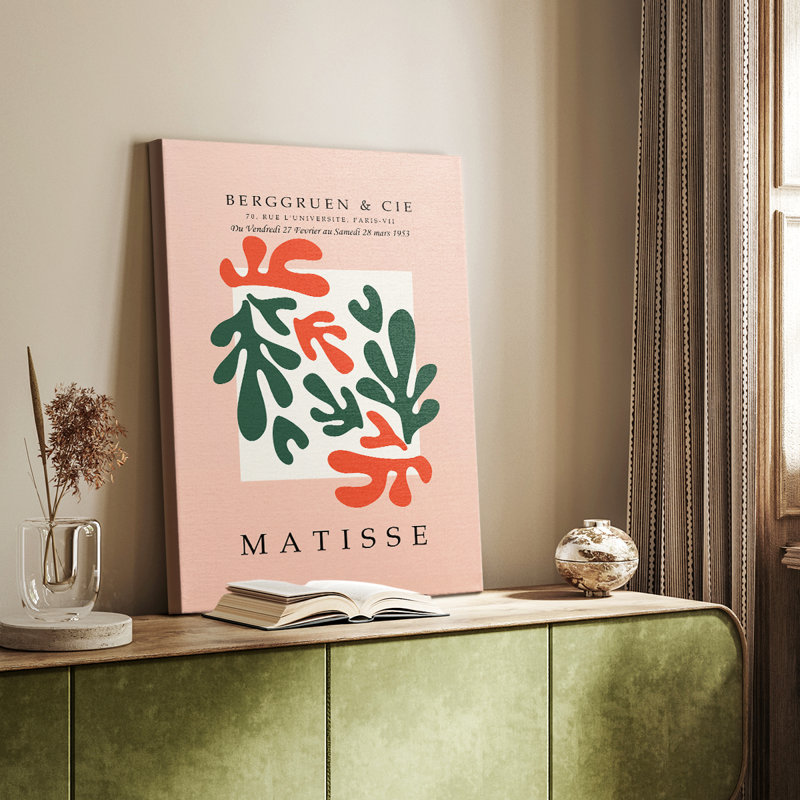 Matisse CCCCXX, reproduction d'art encadrée, H 27 po x l 18 po