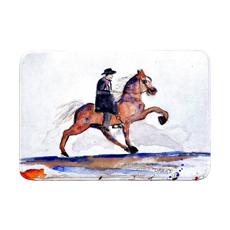 Tapis de bain marche cheval