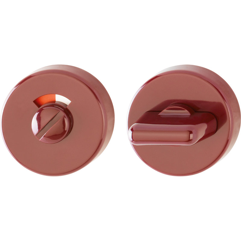 Amayia Brescia Bathroom Turn & Indicator, Wine Red