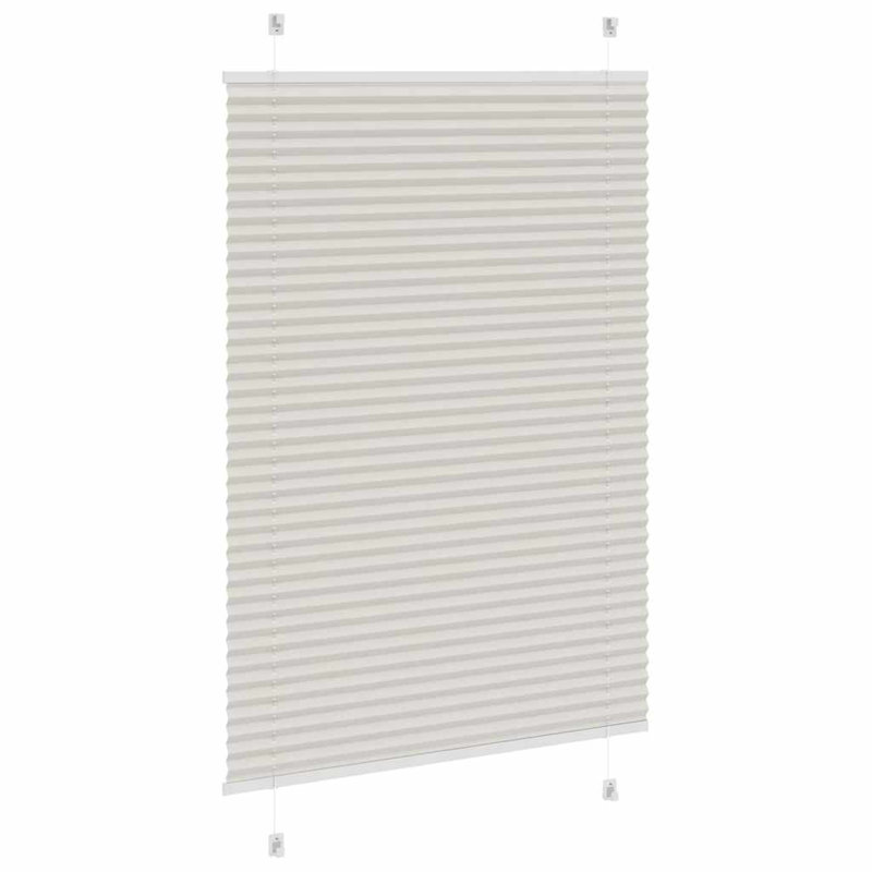 17 Stories Zebra Blind Sand Brown 120X150 Cm Fabric Width 115.9 Cm Polyester, 100cmW x 150cmL, Light Grey