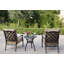 Chaise de patio avec coussins Waconia