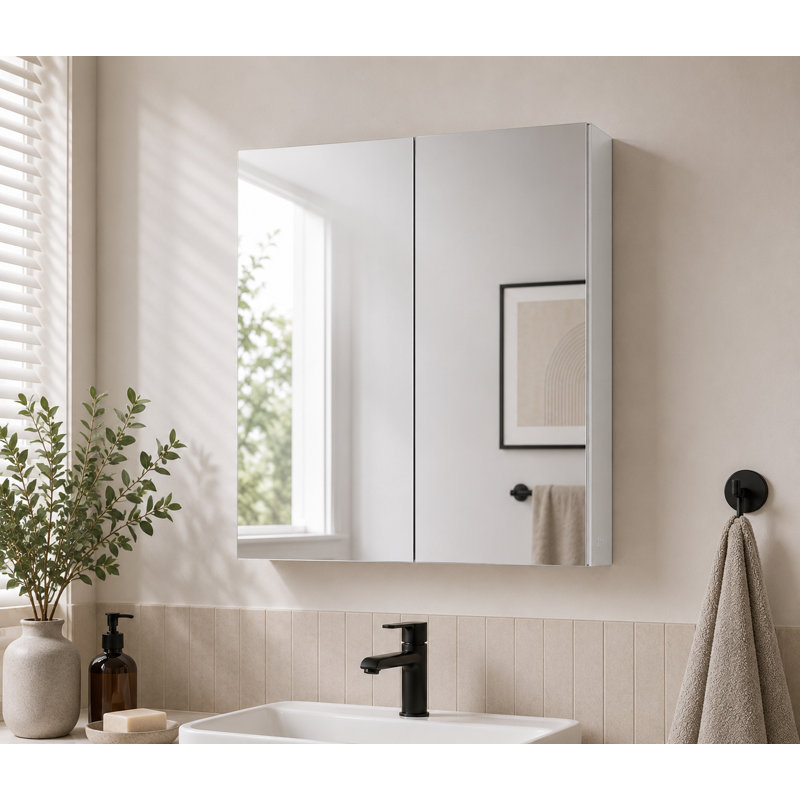 Bridge Metal Mirror Cabinet