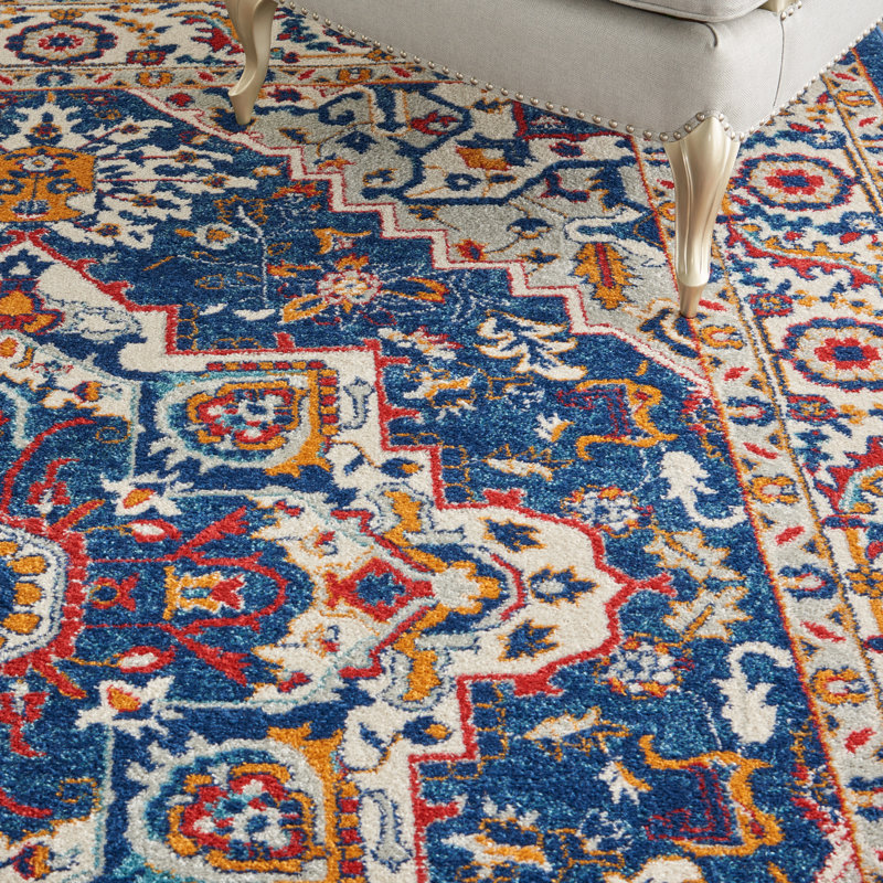 Oriental Area Rug, Rectangle 160 x 221cm