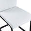 Table de salle à manger minimaliste avec plateau en panneau de fibres à densité moyenne unique et compartiment de rangement pratique-129103782