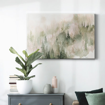Misty Mountain Sides-Gallery Wrapped Canvas