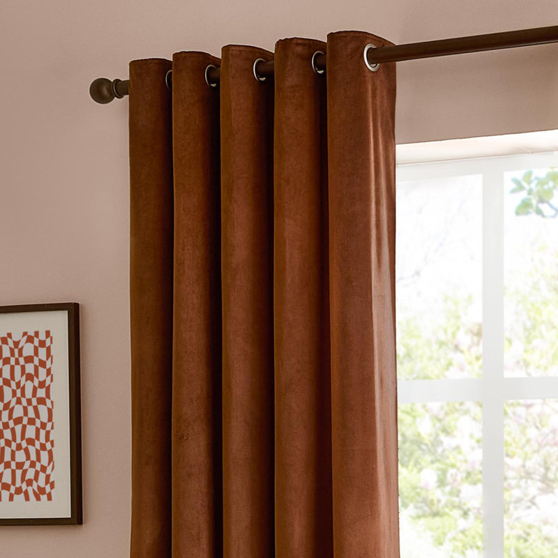 The Ultimate Velvet Blackout Curtain Panel Pair, 117 cm Width x 183 cm Drop