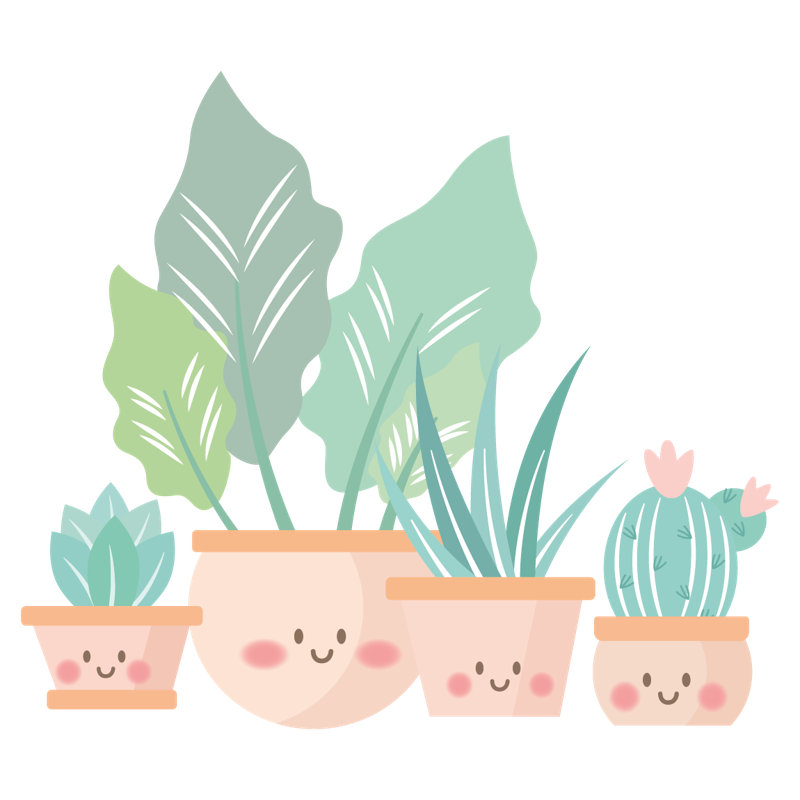 Plants & Flowers Wall Decal
