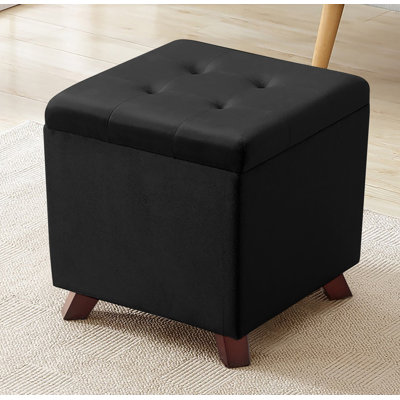 Velvet Ottoman