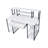 Amiel All Purpose White Finish Writing Desk-1110650593