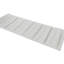 Rug & Kilim’S Scandinavian Runner Rug In White And Gray With Stripes-1233118433