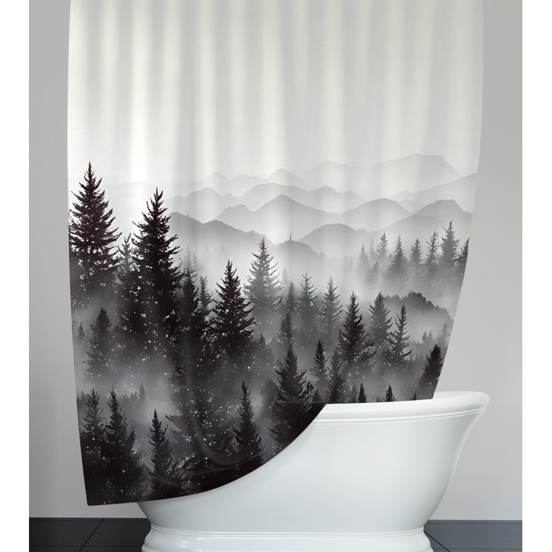 Rideau de douche Frejya, H 93 po x l 70 po