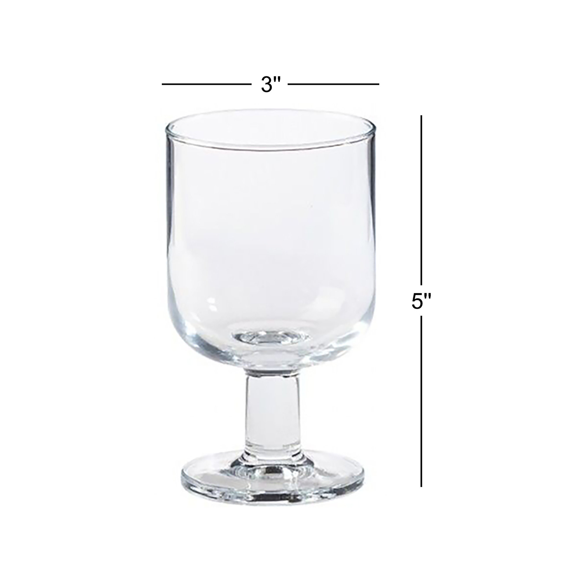 Safra All Purpose Wine Glasses, Clear, 10 Oz