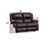 Causeuse inclinable en cuir synthétique Zuriel-133232783-133232785