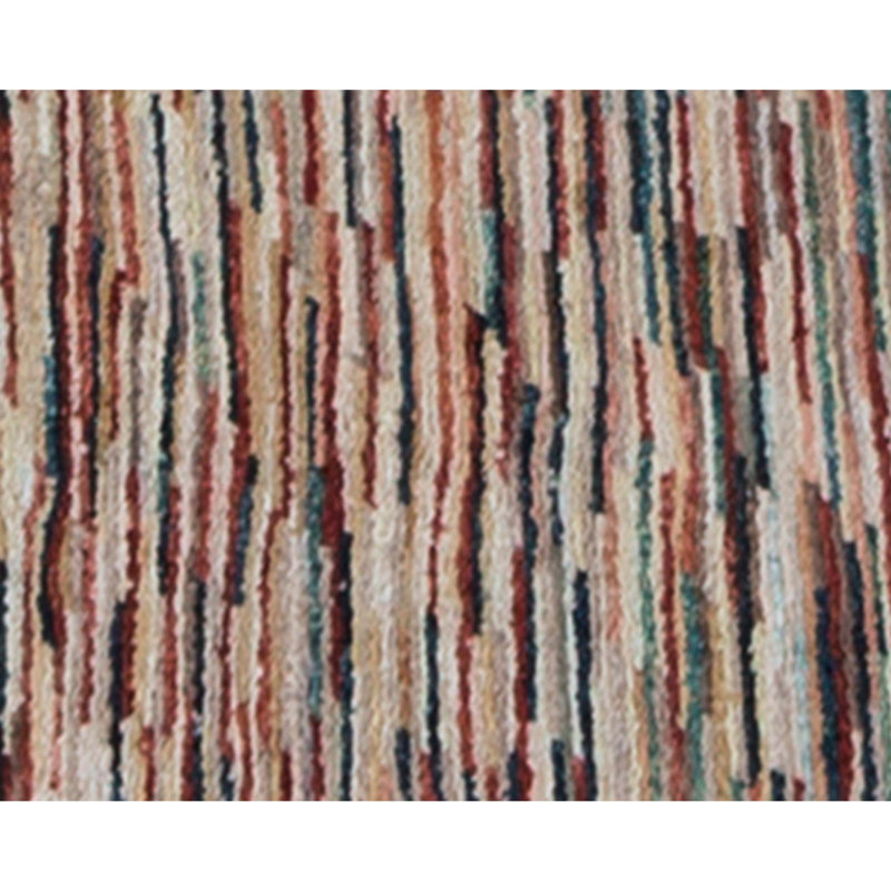 Hand Knotted Wool Area Rug in Multi