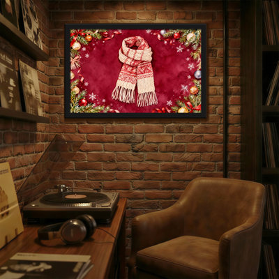 Christmas Christmas Scarf Winter Holiday Decorative Pattern