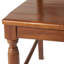 Ensemble de chaises de salle à manger en bois d'acacia, 2 pièces, chêne foncé