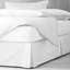 Essentials White Full/Double Bed Skirt 18" Drop-429401214-429401210