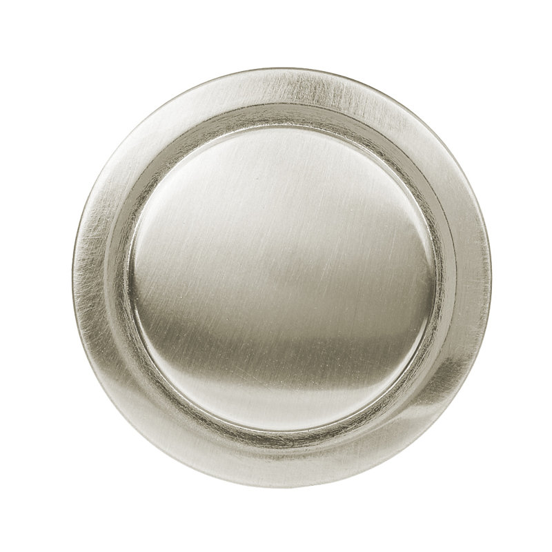 1 1/4 Diameter Round Knob Multipack, Silver